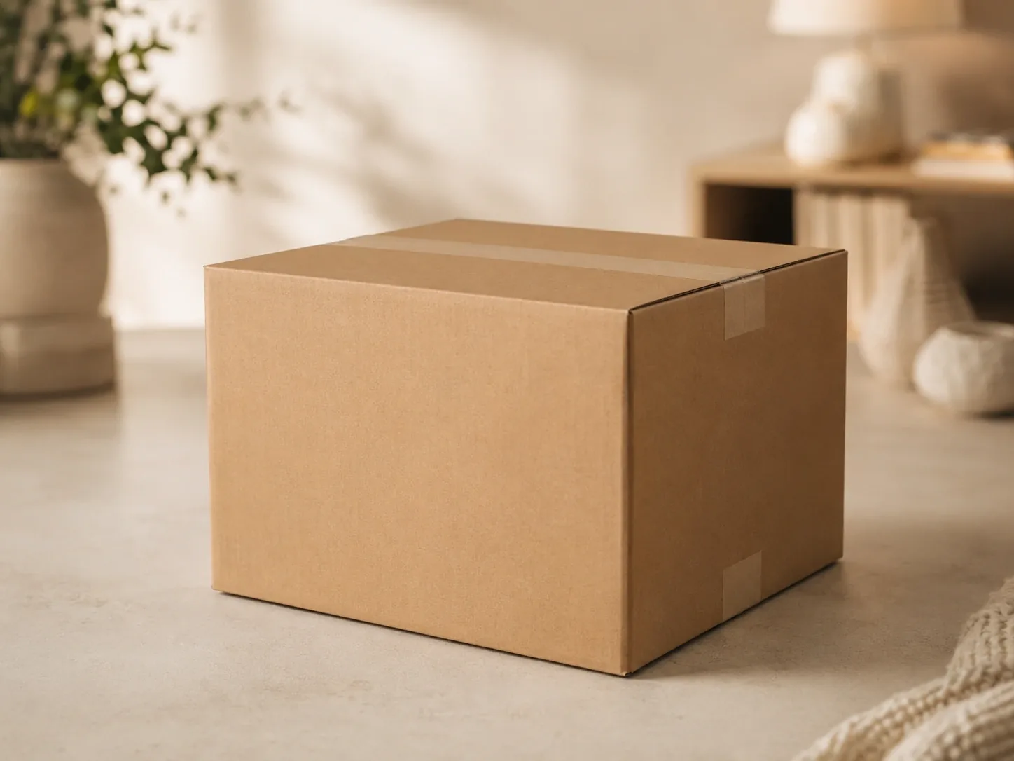 Geschlossene Mystery Box – Alltag und Zuhause